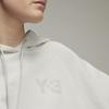 Adidas Y-3 Solid Color Hooded Long Sleeve Sweatshirt Women Sweatshirt White HG6148