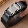Alloy Men Versatile Buckle Leather Belt For Business Casual And Sport Fashion