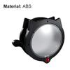 Pet Door Round Security ABS 4 Ways Modes Interior Exterior Door for Dog