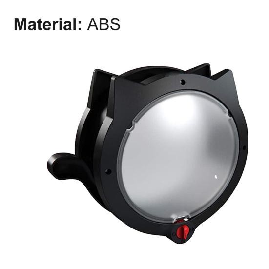 Pet Door Round Security ABS 4 Ways Modes Interior Exterior Door for Dog