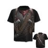 Trendiges Lustiges Manga Grafik T-Shirt Herren und Damen Anime Print Übergroßes Streetwear T-Shirt Y2K Mode Kleidung Oberteil