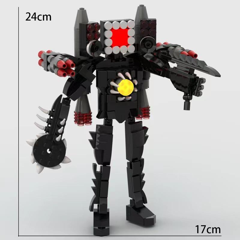 Surveillance Man War Toilet Man Camera Man Game Series Building Block Figure Toy