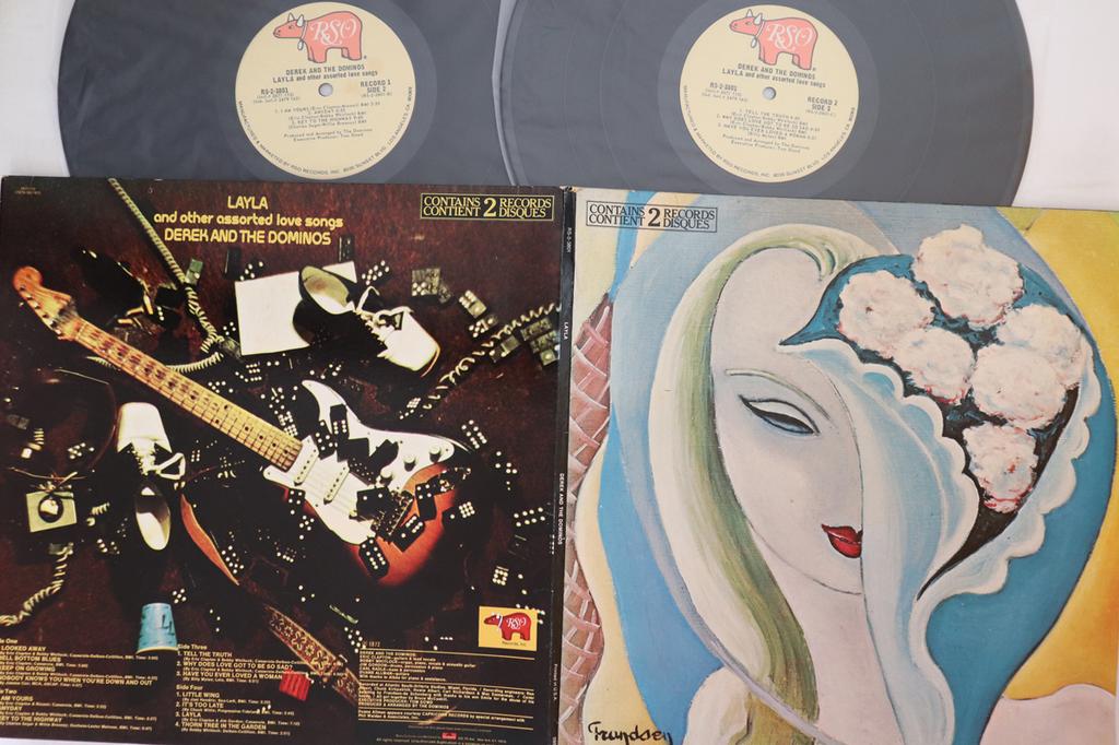 LP Record DEREK & THE DOMINOS - Layla RS23801 RSO 1977 US Rock Used