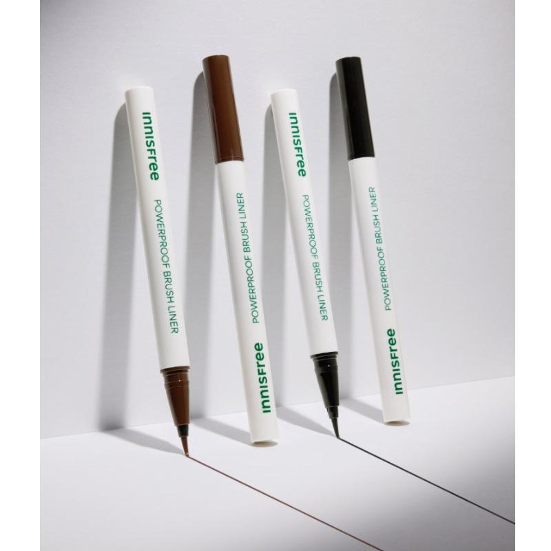 Innisfree Powerproof Brush Liner Black/Brown 0.6g (7 Options)
