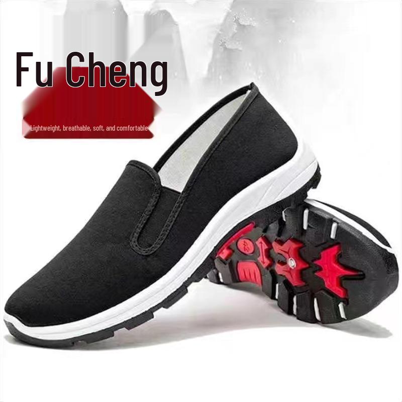 High-Top Yellow Canvas Labor Shoes: Unisex Spring/Autumn Outdoor Rubber Work Footwear