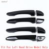 Car Side Door Handle Grab Decoration Cover Trim Fit For Hyundai Tucson 2015 -  ABS Black / Chrome / Carbon Fiber Accessories