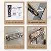 Baihan Adhesive Aluminum Bathroom Storage Shelf