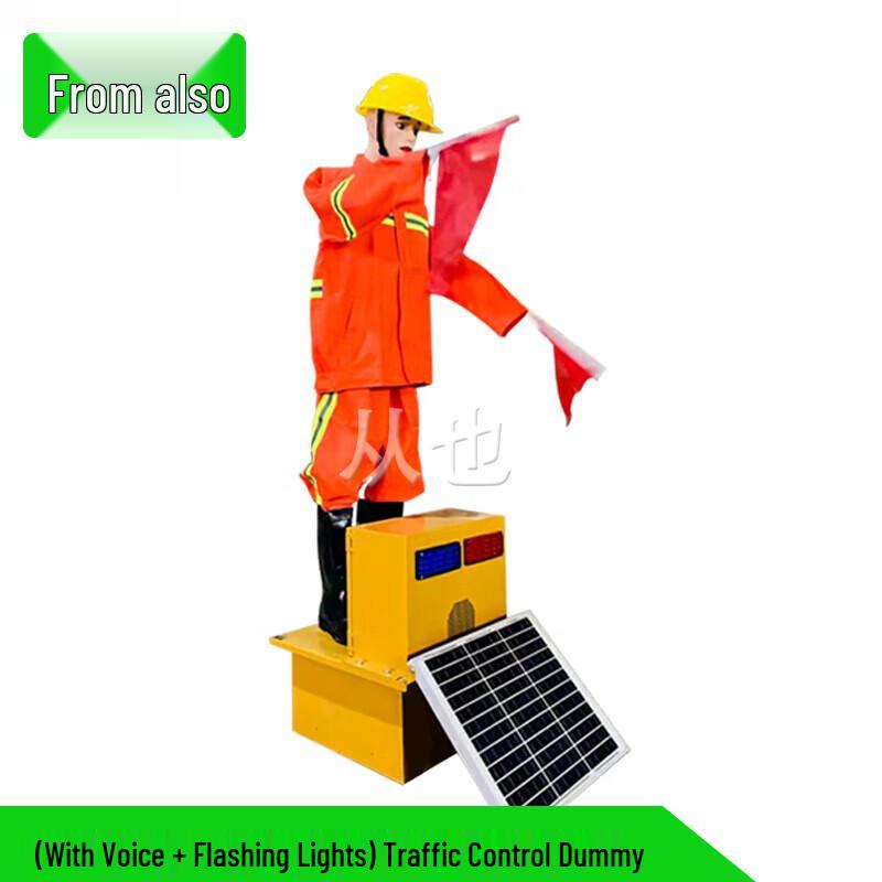 Solar Traffic Directing Robot
