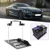 Battery Hold Bracket Battery Tray Bracket Storage Battery Holder Tray Mount Hold Down Clamp Bracket Kit Car Accessory
