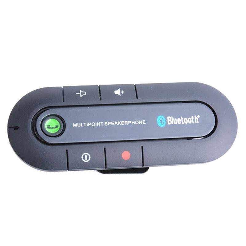 Wireless Bluetooth Handsfree Multipoint Speakerphone Speaker Car Kit