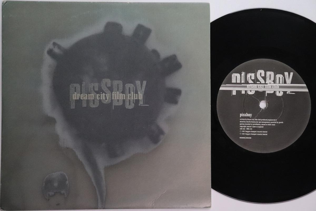 

7inch Record DREAM CITY FILM CLUB Pissboy The King Is High BBQ310 BEGGARS BANQUE 1997 UK Rock Used
