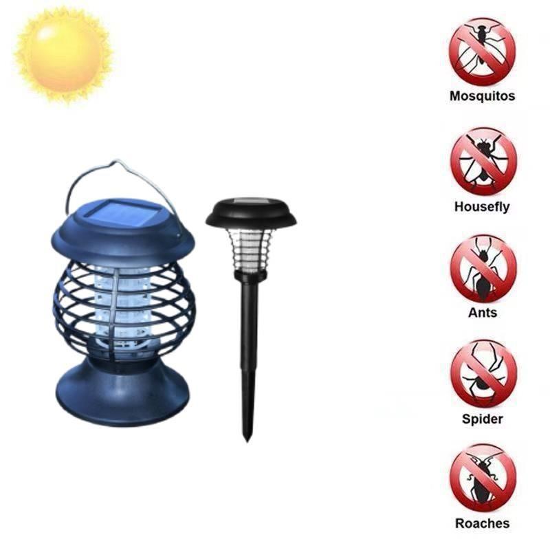 Solar Light Mosquito Outdoor Electric Shock Household Repellent Catching Tool