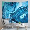Marbling Tapestry Blue Pink Watercolor Tapestry Abstract Style Tapestry Wall Hanging Tapestries Bedroom Home Living Room Dorm