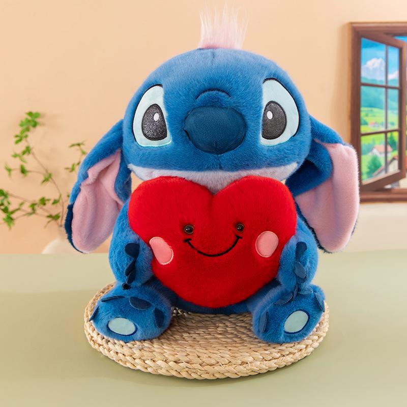 Cross-border Love Plush Heart Doll - Hugging Stitch Figure 35cm/0.6kg