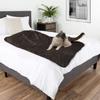 Waterproof Dog Pet Blanket Cover Water-Resistant Pet Blanket for Bed Couch Protection Soft Plush Reversible Blanket for Dog