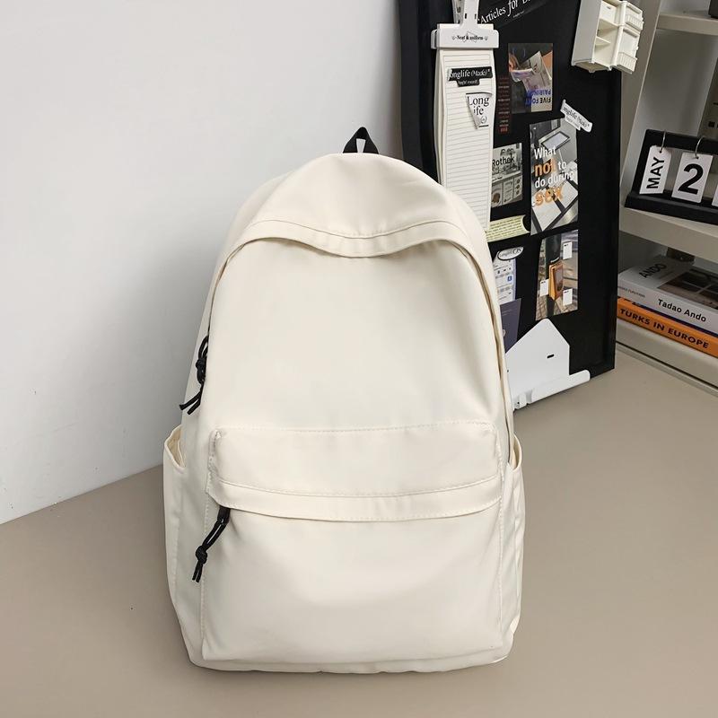 Schoolbag Backpack Men's Simple Large Capacity Travel Backpack Women's Leisure Japanese Junior High School Student High School Student School Bag Men