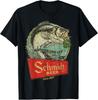 Fishing Schmidt Beer Make Your Own Luck 1894 Vintage T-Shirt Unisex T-Shirt