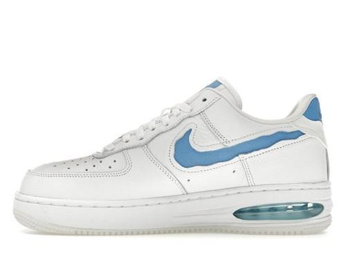 Nike Air Force 1 EVO Low White University Blue - Hf3630-101 - HF3630-101