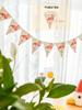 Wimpelkette für Kindergeburtstage – ideal für Babys ersten Geburtstag, als Partyhintergrund oder Zeltdekoration beim Camping.