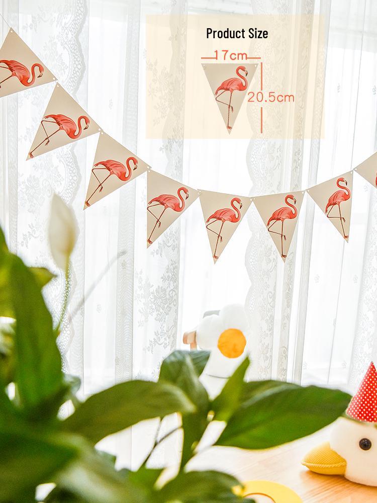 Wimpelkette für Kindergeburtstage – ideal für Babys ersten Geburtstag, als Partyhintergrund oder Zeltdekoration beim Camping.