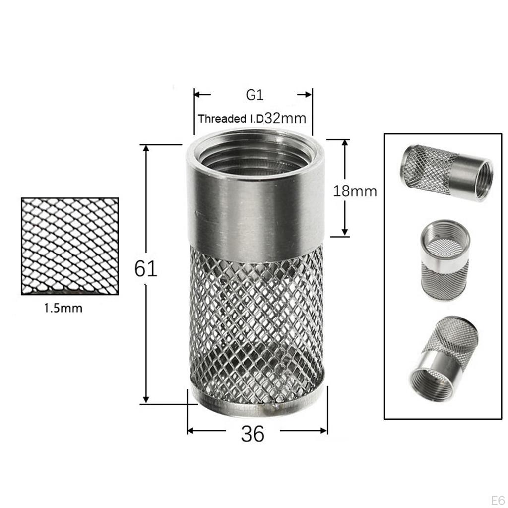 Edelstahl-Sieb für effiziente Wasserfiltration