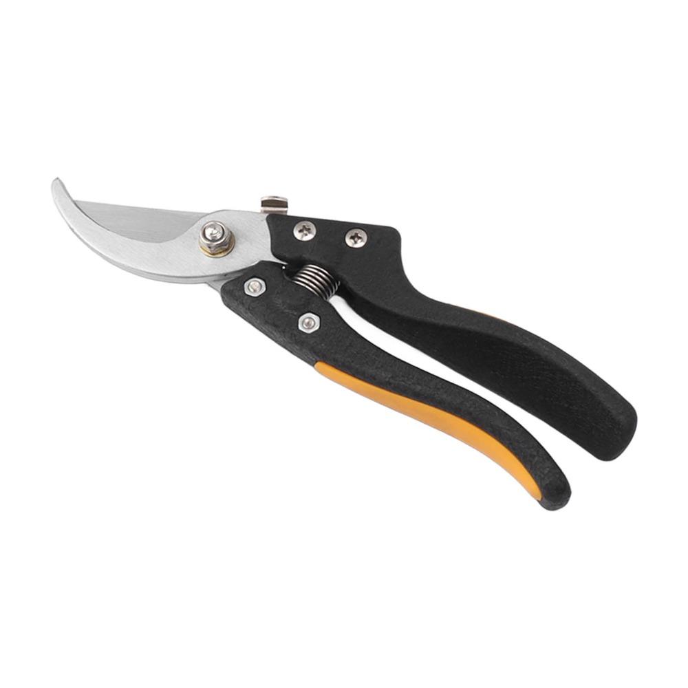 Black and Yellow Pruning Shears Sharp Blade Floral Scissors Durable Garden Clippers