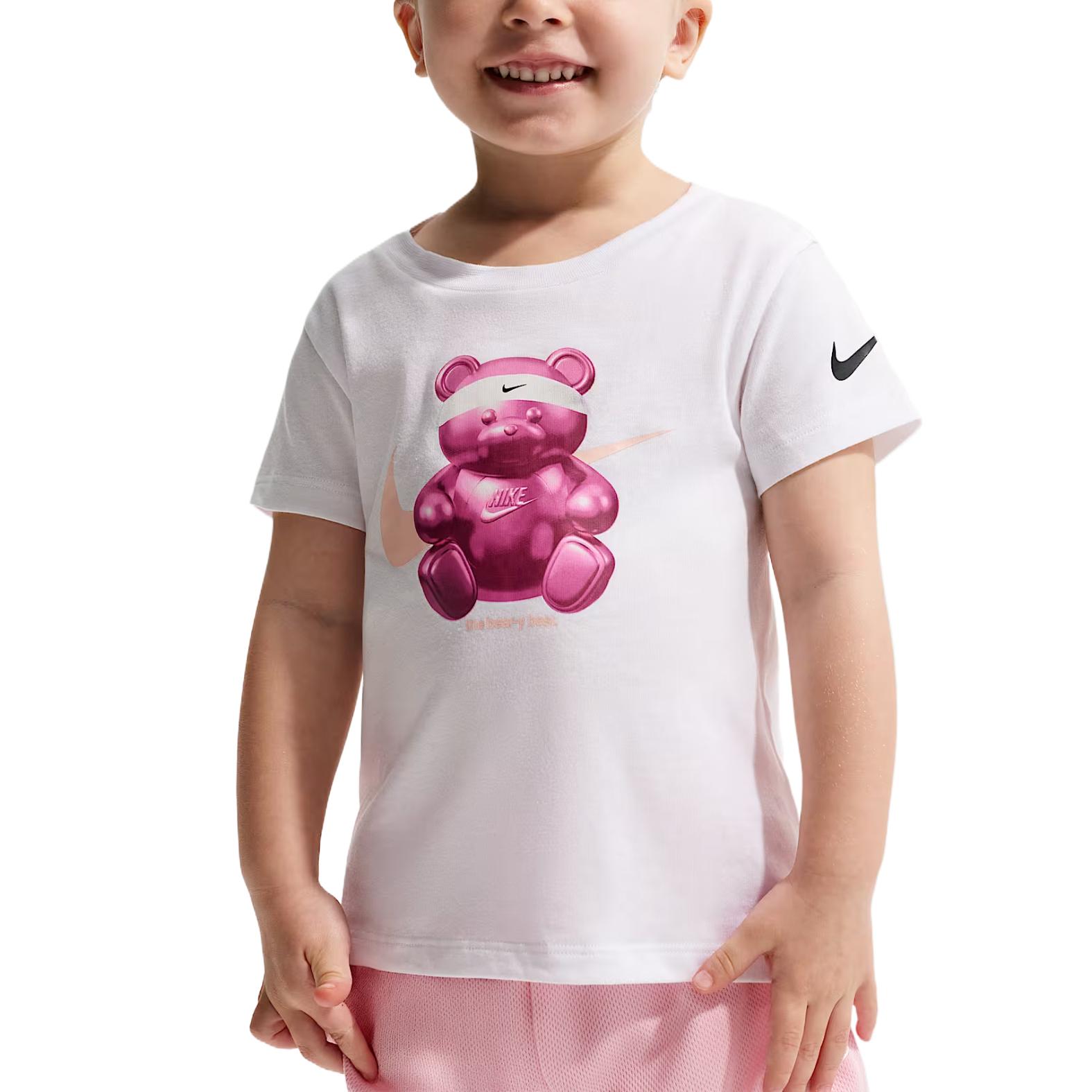 Nike Kids T Shirts Crew Neck Moderate IW1711-100 2T