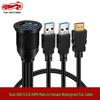 Car & Motorcycle Dual USB 3.0 and HDMI Extension Cable