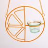 Oriole Bird Feeder for Jelly And Orange, Hanging Birdfeeder with Fruit Holder, Outdoor Orange Slice Bird Feeder for Garden Backyard Birds