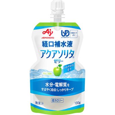 Ajinomoto Aqua Solita Jelly with Apple Flavor 130g Moisture Balance Cheer Pack Moisture Balance
