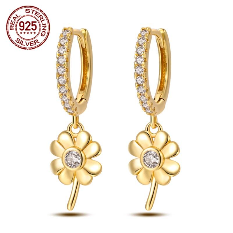 Women's Earrings Original S925 Silver Star Ladybug, Koi Earrings Suitable For Party Couple Gifts Fashion New Products