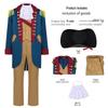 Costume Cosplay Uomo George Washington - Uniforme Militare Retrò Musicale Hamilton