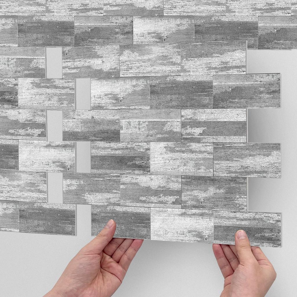 Frosted Special-Shaped Splicing American Wall Sticker Pe Foam Thickened Self-Adhesive Wallpaper Bedroom Kitchen Waterproof And Oil-Proof Wallpaper