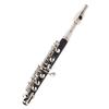 C Piccolo Flute Instrument Key C Student School Band Orchestra for Beginners with Cleaning Kit Carrying Case Tuning Rod