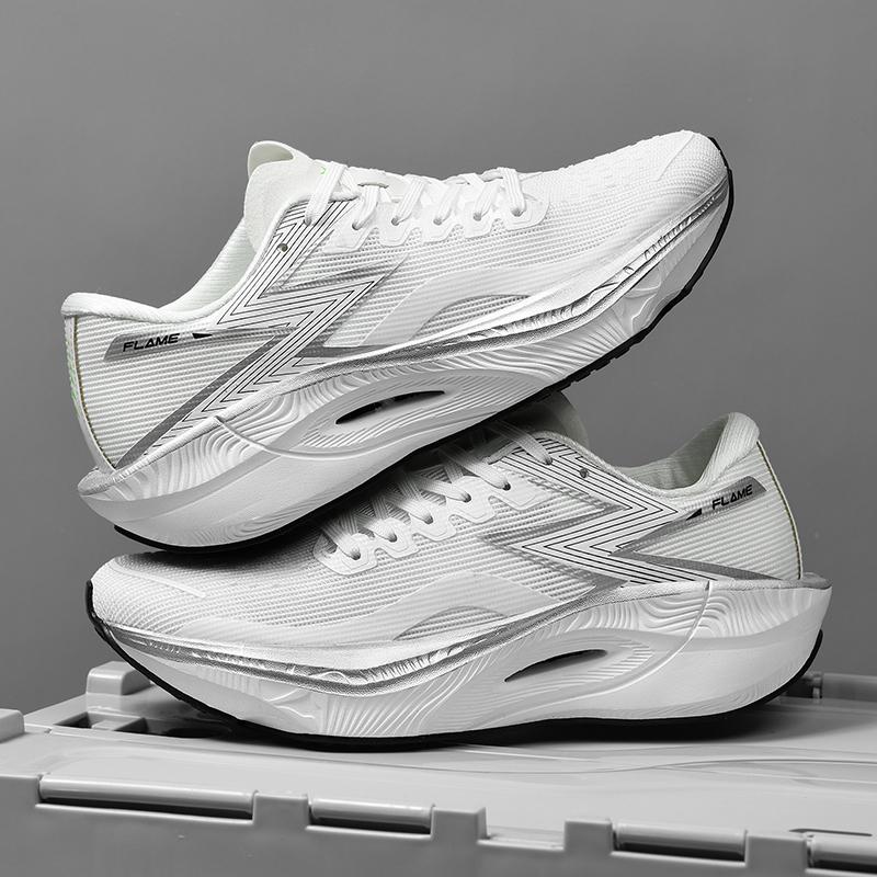 NEUE Herren Laufschuhe Marathon Carbonplatte Wettkampf Atmungsaktiv Dämpfung Rutschfest Damen Sneaker Trainingsschuhe