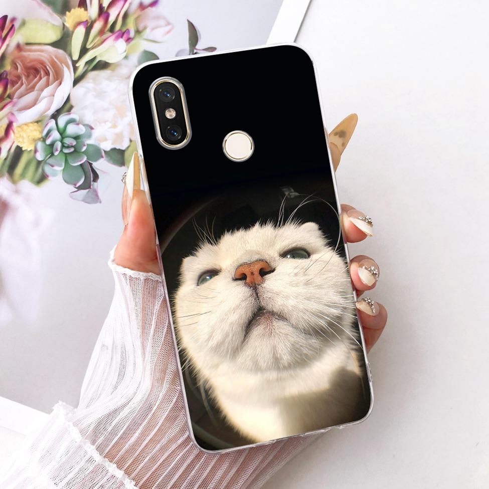 Transparent For Xiaomi Mi 8 Case Cover Luxury Fashion Butterfly Funny Cute Painted Casing M1803E1A