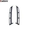 Car Front Fog Light Lamp Eyebrow Cover Trim For Hyundai Tucson NX4 - 2024 Carbon Fiber Foglight Eyelid Strip Accessories