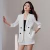 Women's Summer Half-Sleeve Blazer & Shorts Set