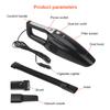 12V 120W Car Vacuum Cleaner Handheld High Suction Wet and Dry Dual Use Seat Dashboard Cleaning Automotive Accessories Interior