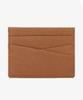 Matt [Slim X Simple] Saffiano Leather Card Holder Brown