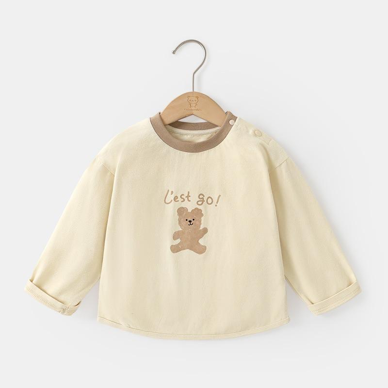 Frühling und Herbst Neues Kinder Freizeit Allround Langarm Basis T-Shirt