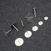 Stainless Steel Flat Head Earring Backs & Earplugs - DIY Earring Accessories
