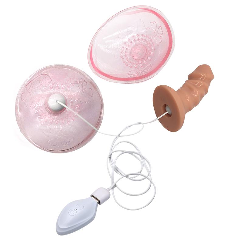 Ženy Olizování jazyka Masáž Masturbace Vibrátor Bradavka Odsávačka prsu Sexy produkty pro dospělé Sexy hračky pro