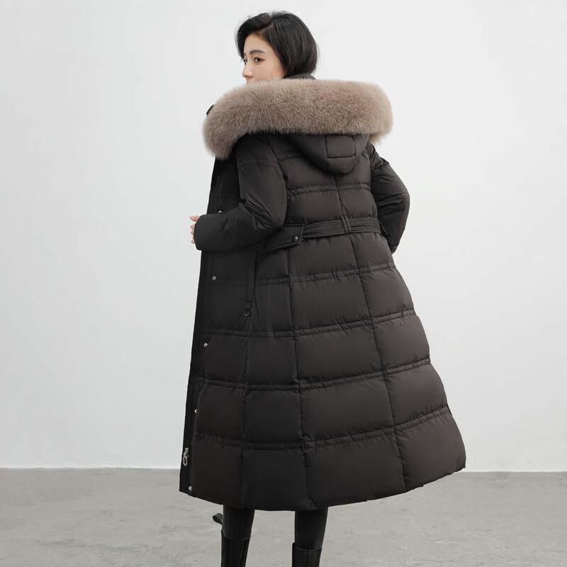 Dámská středně dlouhá slim péřová bunda Snow Flying X40145670F