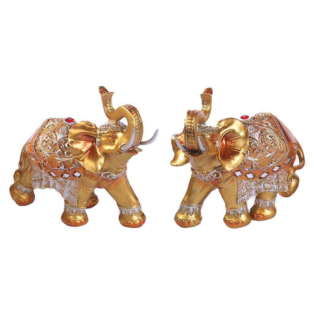 Golden Statue Home Decoration Collection Animal Sculpture for