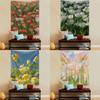 Tulip Flowers Wall Decor Tapestry Home Living Room Tapestry