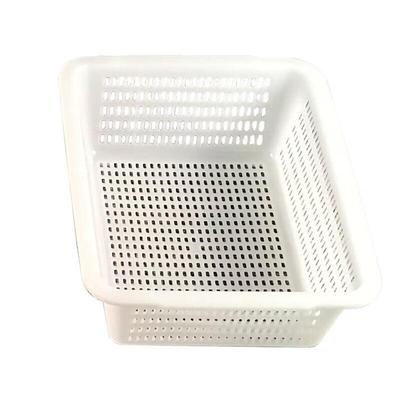 Abay Thickened Plastic Rectangular Draining Storage Basket