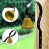 Clear Tone Wall Mount Shop Bell Brass Metal Door Bell Retro Hanging Door Bell Home Wall Decor