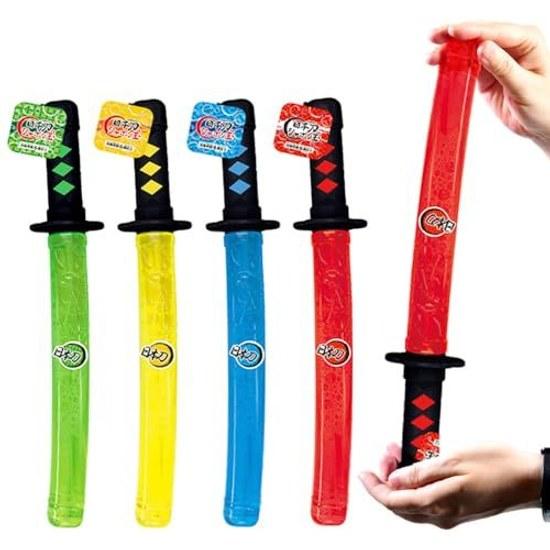 Festival prizes toy set Japanese sword bubble wands 24 pieces bubbles stick non-blowing summer wholesaler assorted bulk commercial use lottery
