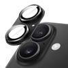 Black Metal Armor Camera Lens Protector Glass For IPhone 17 Pro Max 16 Plus Back Lens Protective Film For IPhone 15 14 Pro Lens